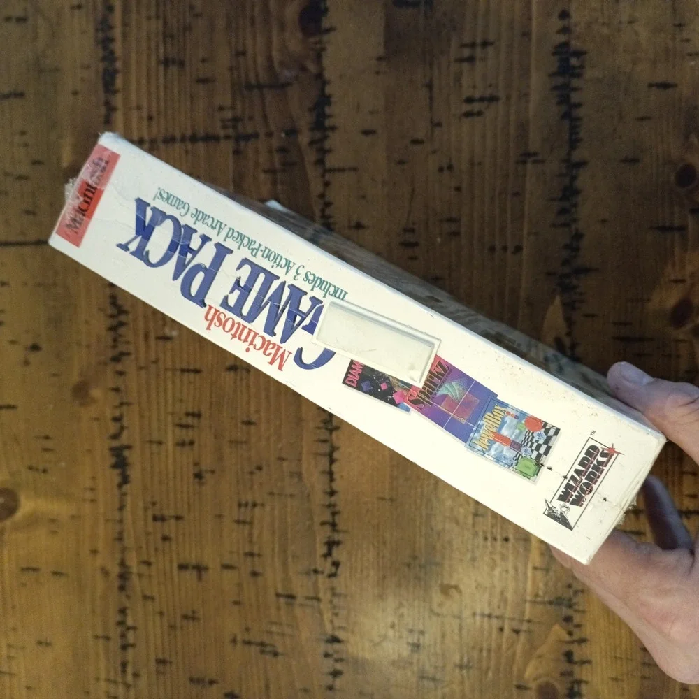 Vintage Macintosh Game Pack WizardWorks Diamonds Sparkz JewelBox NEW SEALED NOS